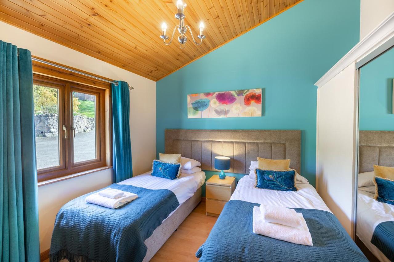 Douglas Fir Lodge With Hot Tub Cupar Ngoại thất bức ảnh